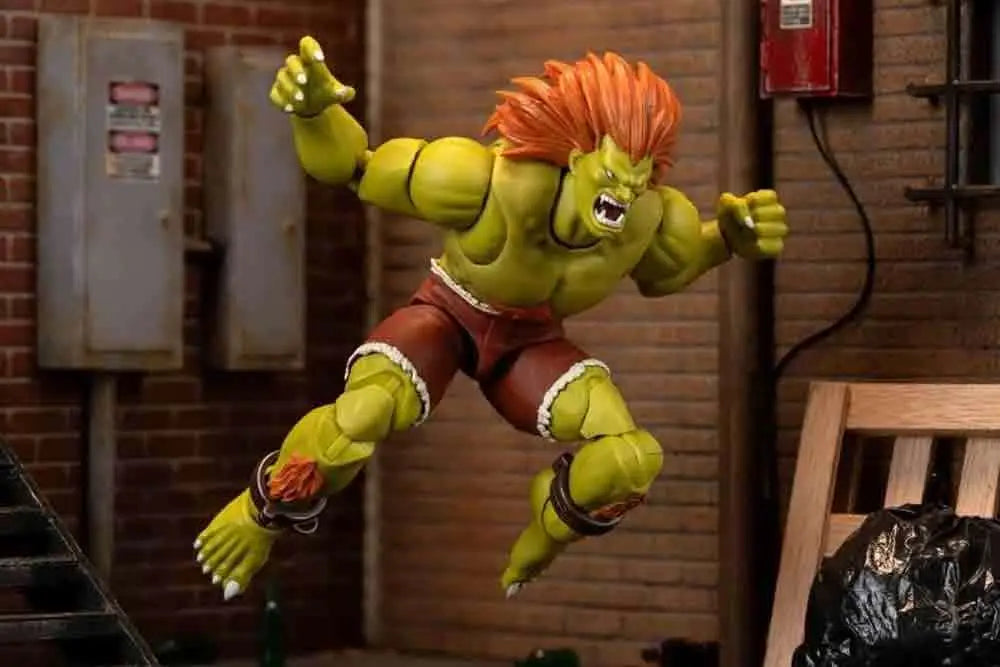 STREET FIGHTER 2 BLANKA DE LUXE ACTION FIGURE SCALE 1 12 Jada Toys