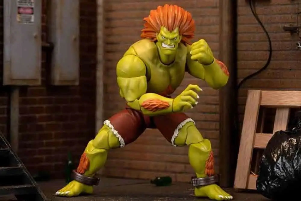 STREET FIGHTER 2 BLANKA DE LUXE ACTION FIGURE SCALE 1 12 Jada Toys