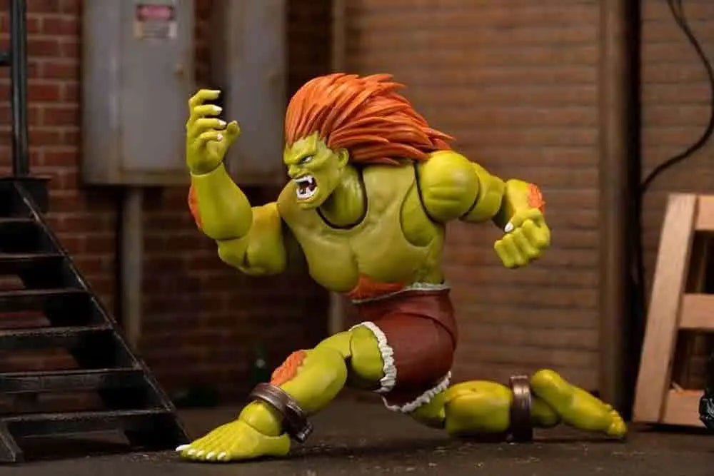 STREET FIGHTER 2 BLANKA DE LUXE ACTION FIGURE SCALE 1 12 Jada Toys