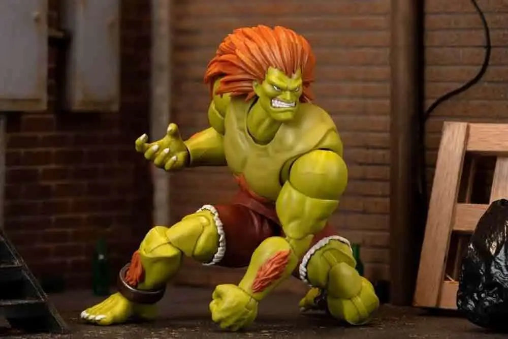 STREET FIGHTER 2 BLANKA DE LUXE ACTION FIGURE SCALE 1 12 Jada Toys