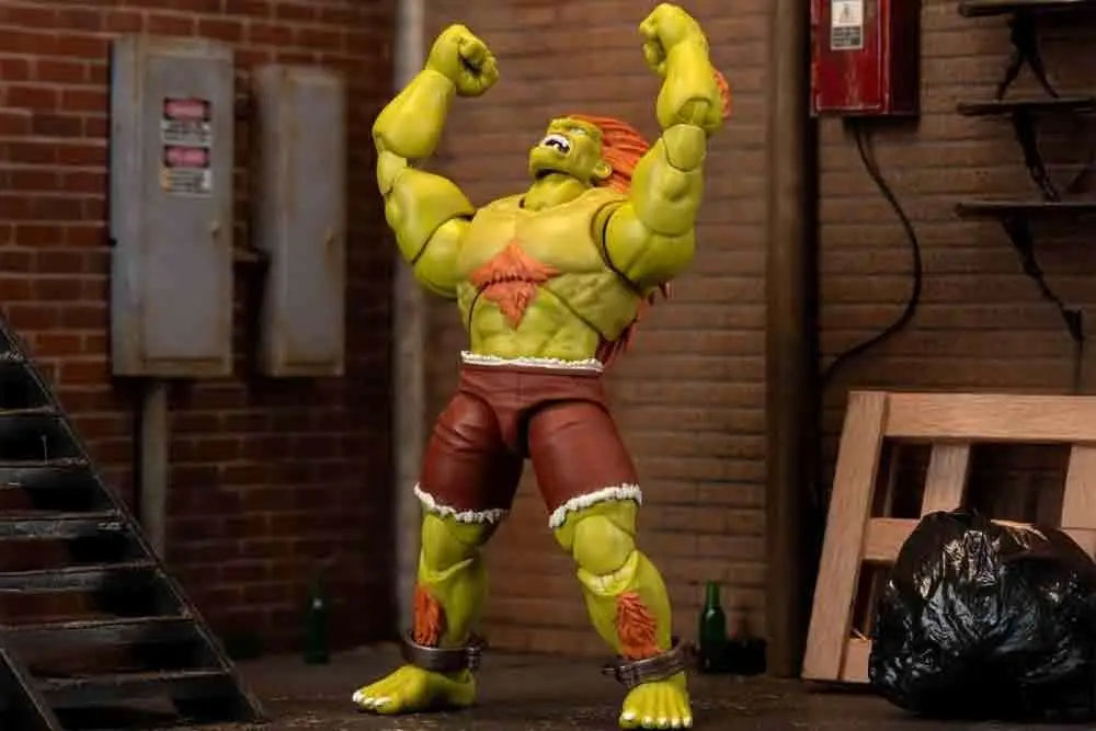 STREET FIGHTER 2 BLANKA DE LUXE ACTION FIGURE SCALE 1 12 Jada Toys