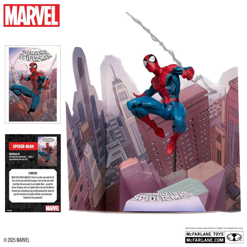 MARVEL COLLECTION 1/10 WV4 Spider-Man (AMAZING Spider-Man #1) McFARLANE TOYS 25