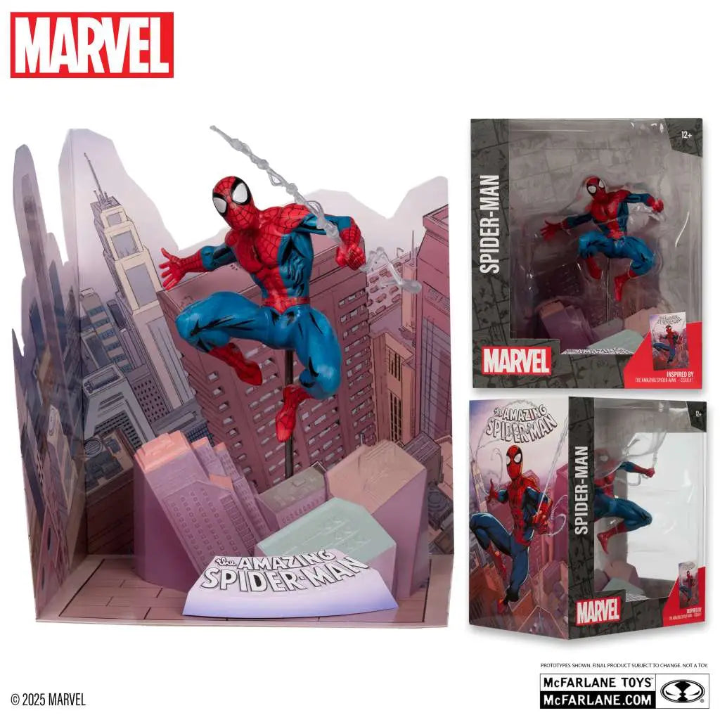 MARVEL COLLECTION 1/10 WV4 Spider-Man (AMAZING Spider-Man #1) McFARLANE TOYS 25