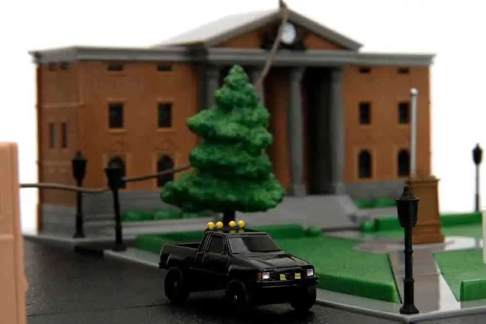 BACK TO THE FUTURE CLOCK TOWER DIORAMA NANO SCENE Jada Toys
