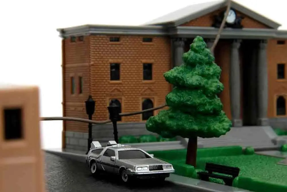 BACK TO THE FUTURE CLOCK TOWER DIORAMA NANO SCENE Jada Toys