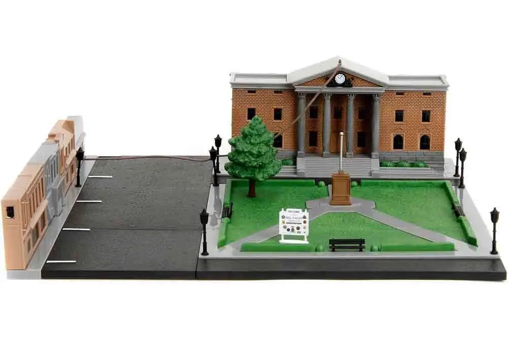 BACK TO THE FUTURE CLOCK TOWER DIORAMA NANO SCENE Jada Toys