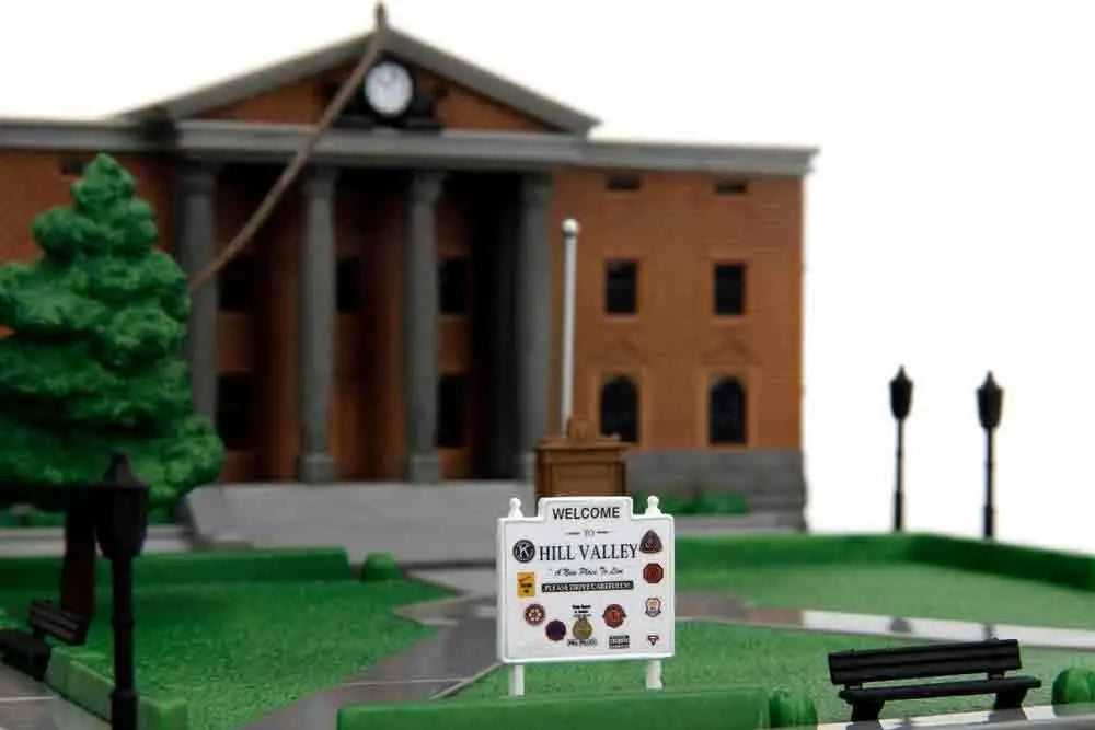 BACK TO THE FUTURE CLOCK TOWER DIORAMA NANO SCENE Jada Toys
