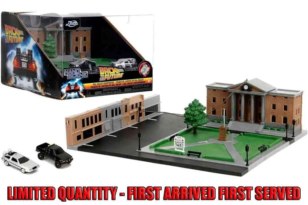 BACK TO THE FUTURE CLOCK TOWER DIORAMA NANO SCENE Jada Toys