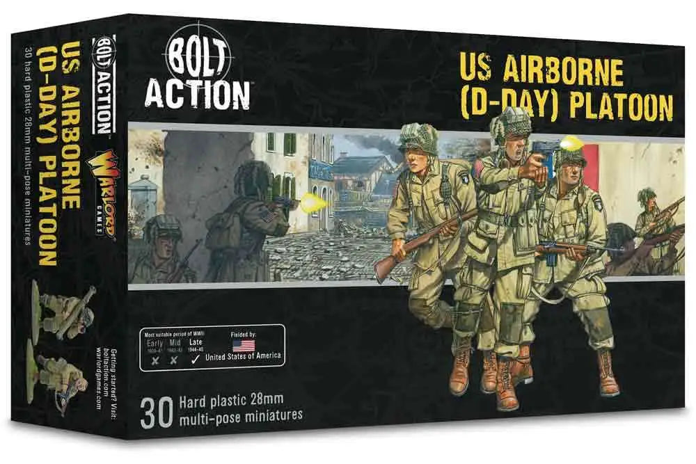 US AIRBORNE D DAY PLATOON WARLORD GAMES