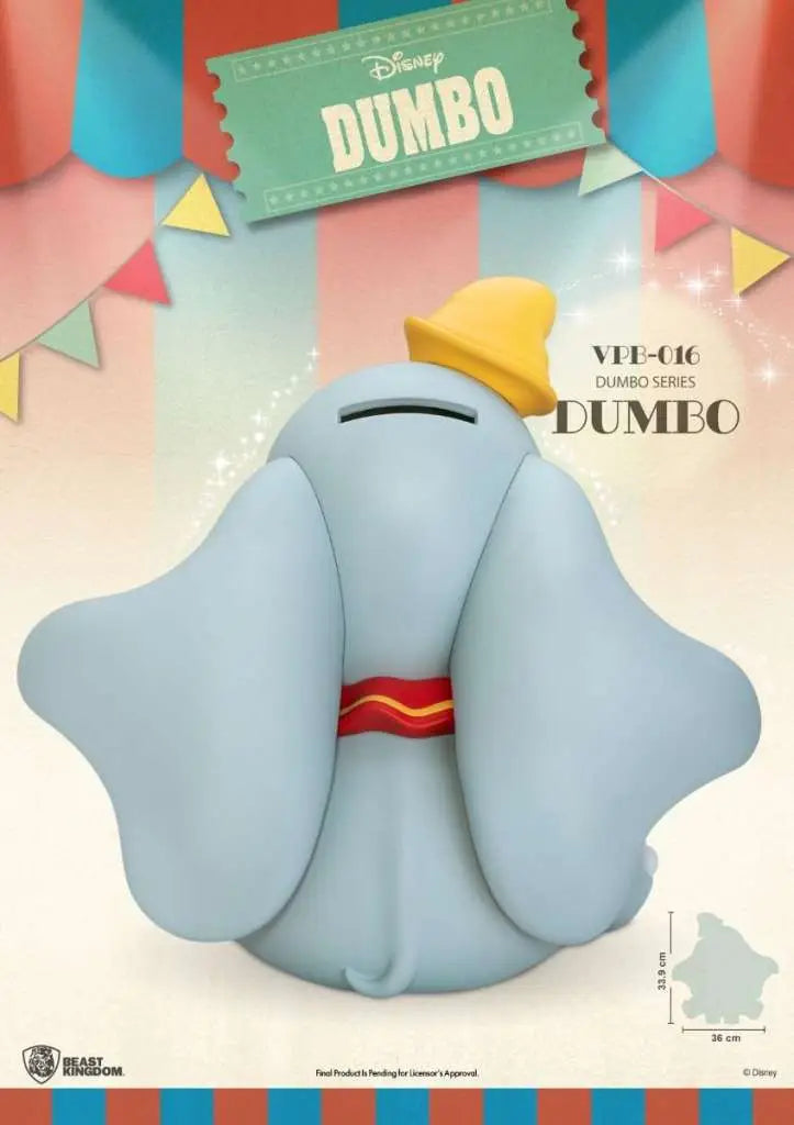 DUMBO VINYL BANK FUNCTIONAL FIGURE BEAST KINGDOM