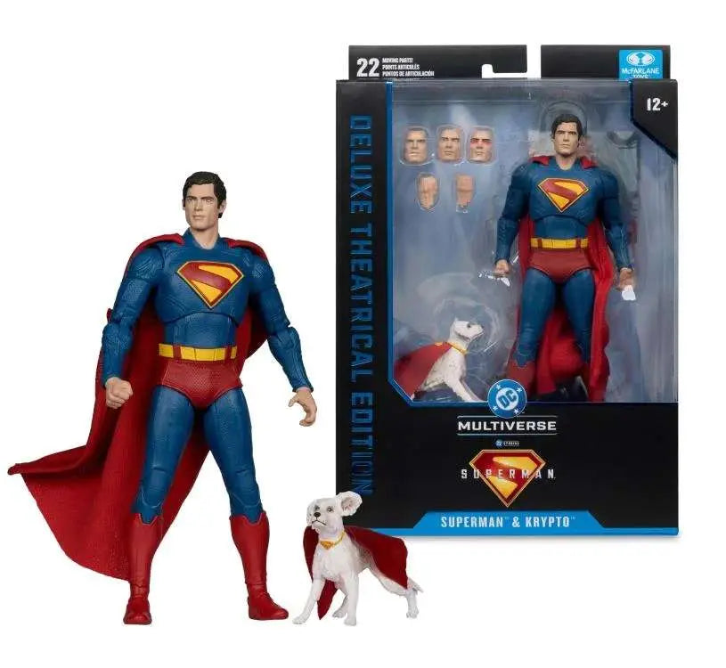 DC THEATRICAL DLX SUPERMAN MOVIE ASST 7INCH AF SET (6) McFARLANE TOYS 2025