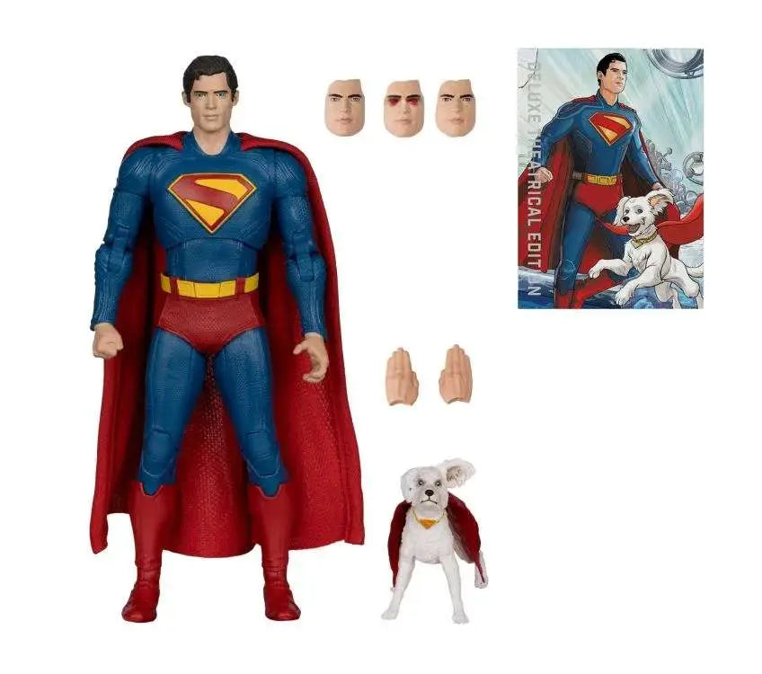 DC THEATRICAL DLX SUPERMAN MOVIE ASST 7INCH AF SET (6) McFARLANE TOYS 2025