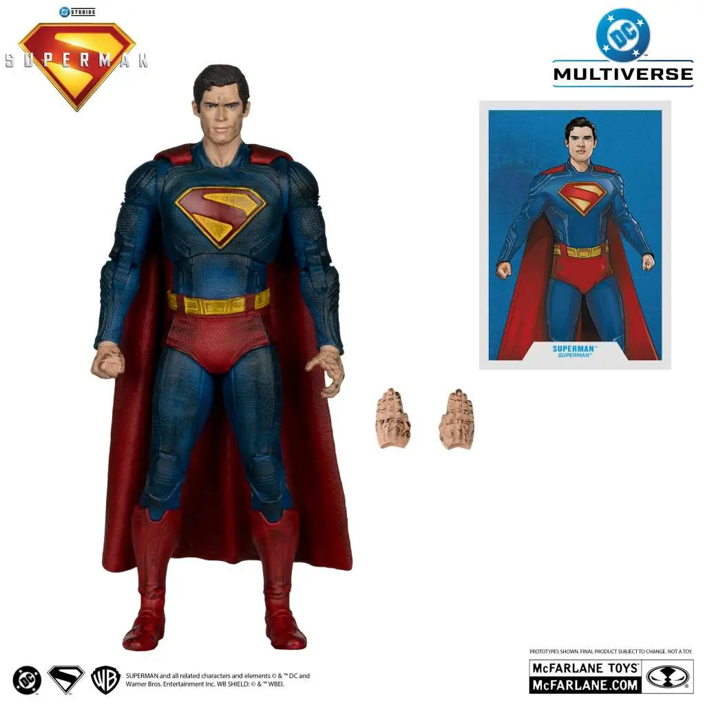 DC THEATRICAL DLX SUPERMAN MOVIE ASST 7INCH AF SET (6) McFARLANE TOYS 2025