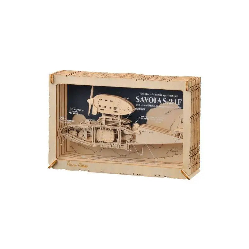 PORCO ROSSO SAVOIA WOOD STYLE PAPER THEATER STUDIO GHIBLI