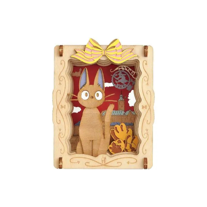 KIKI’S DELIVERY SERVICE JIJI BAKERY WOOD STYLE PAPER THEATER STUDIO GHIBLI