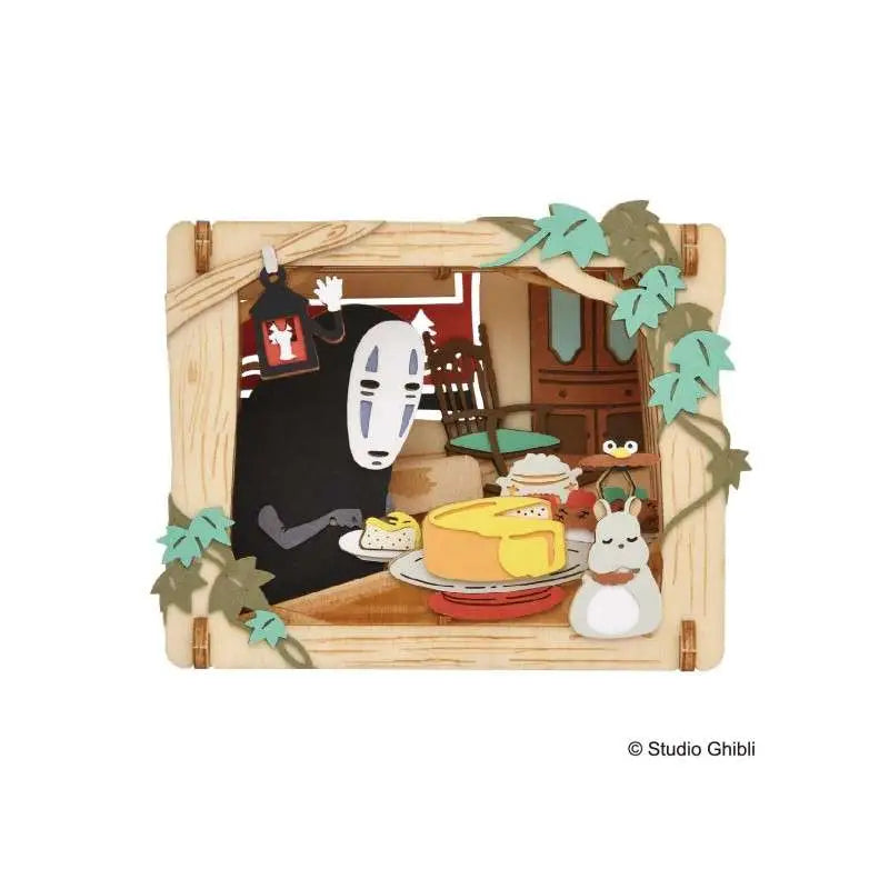 SPIRITED AWAY NO FACE’S DESSERT WOOD STYLE PAPER THEATER STUDIO GHIBLI
