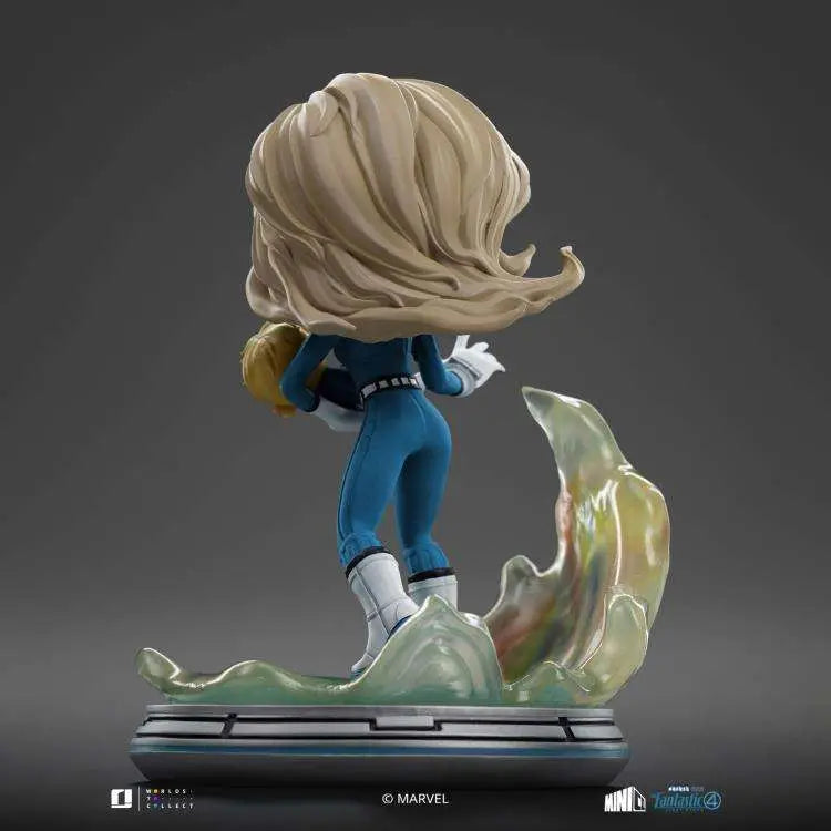 FANTASTIC FOUR FIRST STEPS INVISIBLE WOMAN AND FRANKLIN MINICO IRON STUDIOS