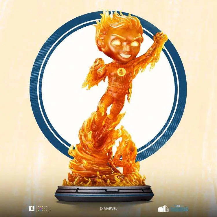FANTASTIC FOUR FIRST STEPS HUMAN TORCH MINICO IRON STUDIOS