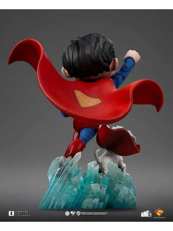 SUPERMAN LEGACY SUPERMAN & KRYPTO MINICO IRON STUDIOS