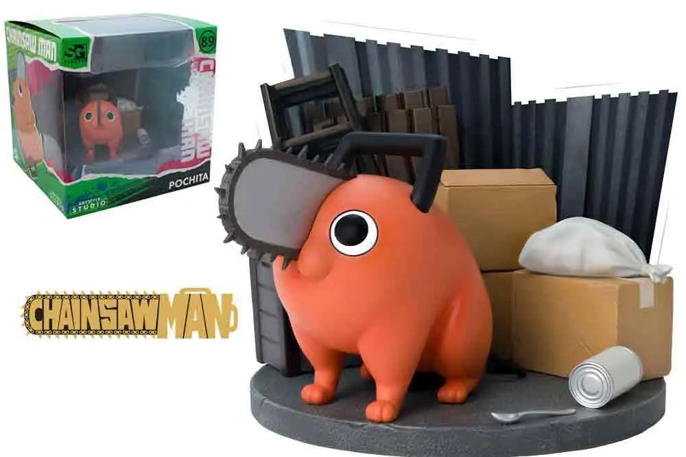CHAINSAW MAN POCHITA SUPER FIGURE COLLECTION 1/10 PVC STATUE Abystyle Studio