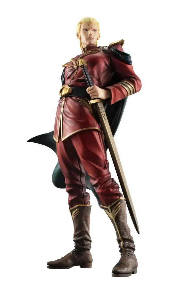 GGG MS GUNDAM CHAR COUNTERATTACK GENERAL CHAR AZNABLE STATUE MEGAHOUSE