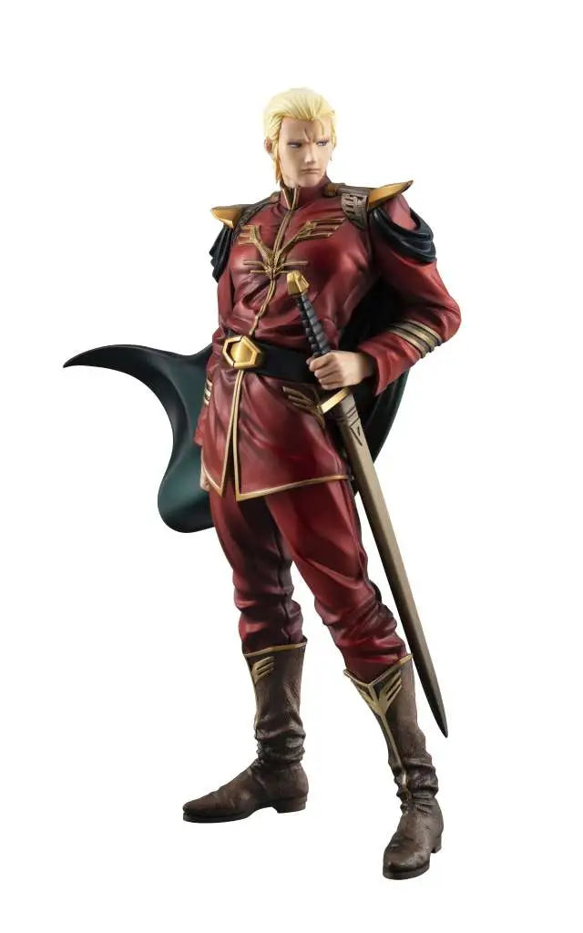 GGG MS GUNDAM CHAR COUNTERATTACK GENERAL CHAR AZNABLE STATUE MEGAHOUSE