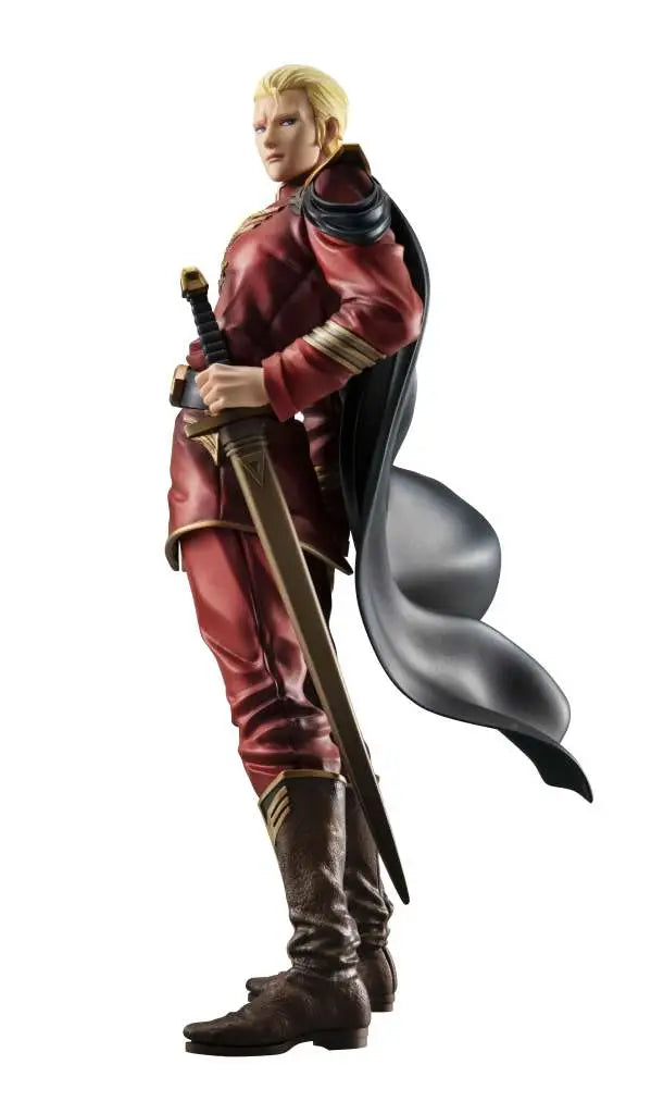 GGG MS GUNDAM CHAR COUNTERATTACK GENERAL CHAR AZNABLE STATUE MEGAHOUSE