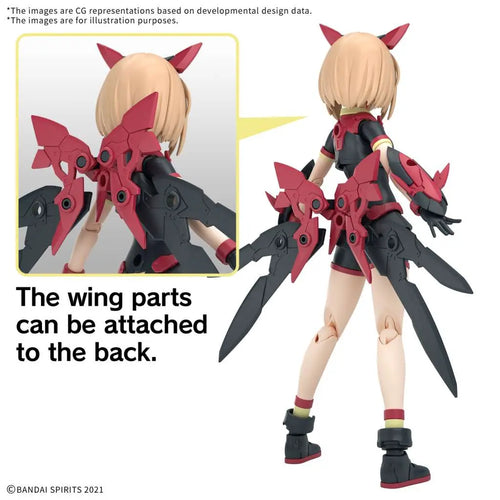 30MS TIASHA DAHLIA WEAR COLOR B Bandai