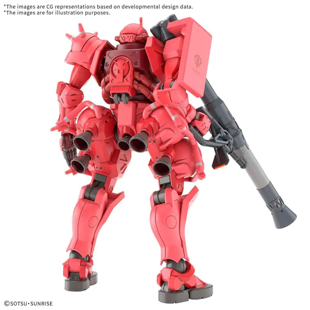 HG ZAKU CHAR GQ 1/144 Bandai
