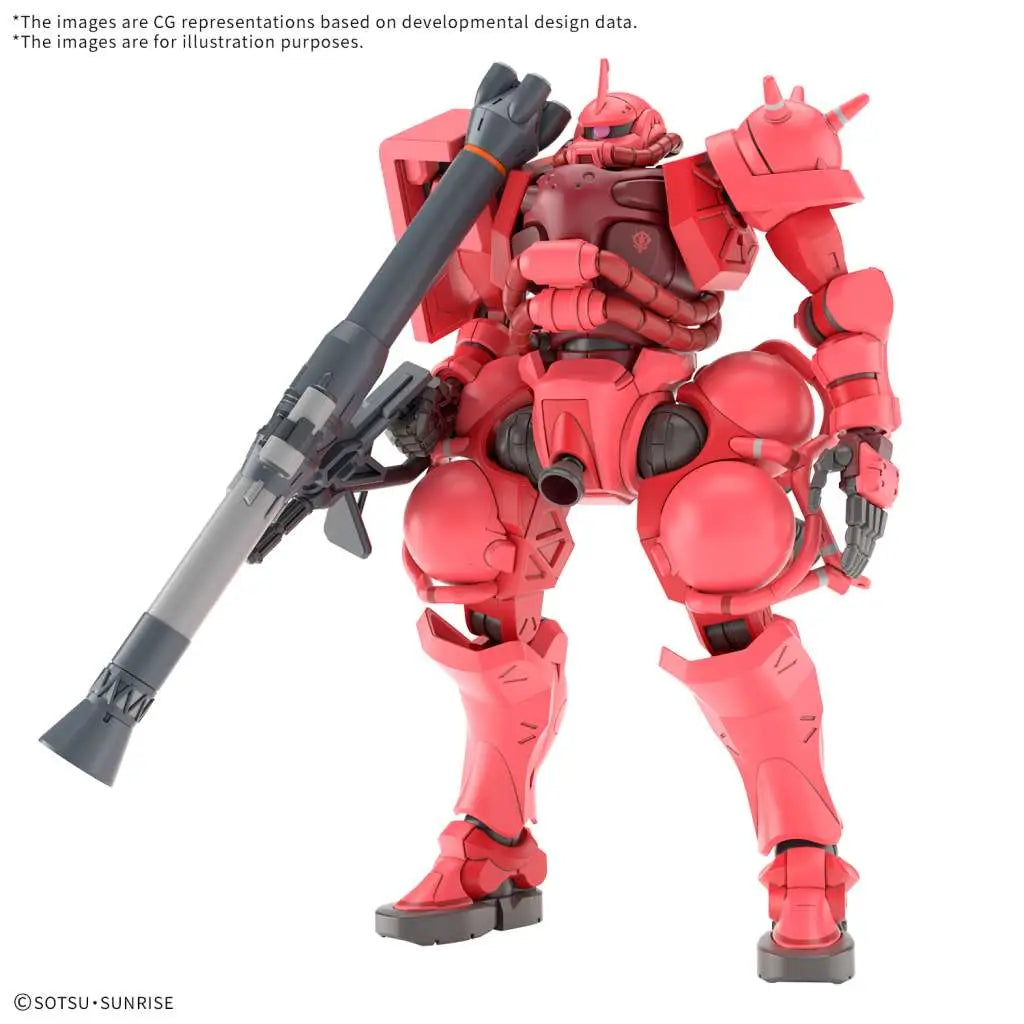 HG ZAKU CHAR GQ 1/144 Bandai