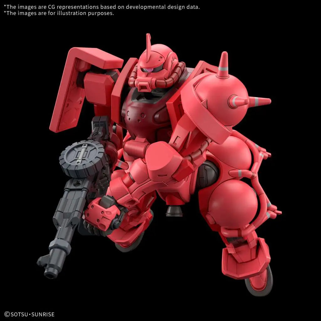 HG ZAKU CHAR GQ 1/144 Bandai
