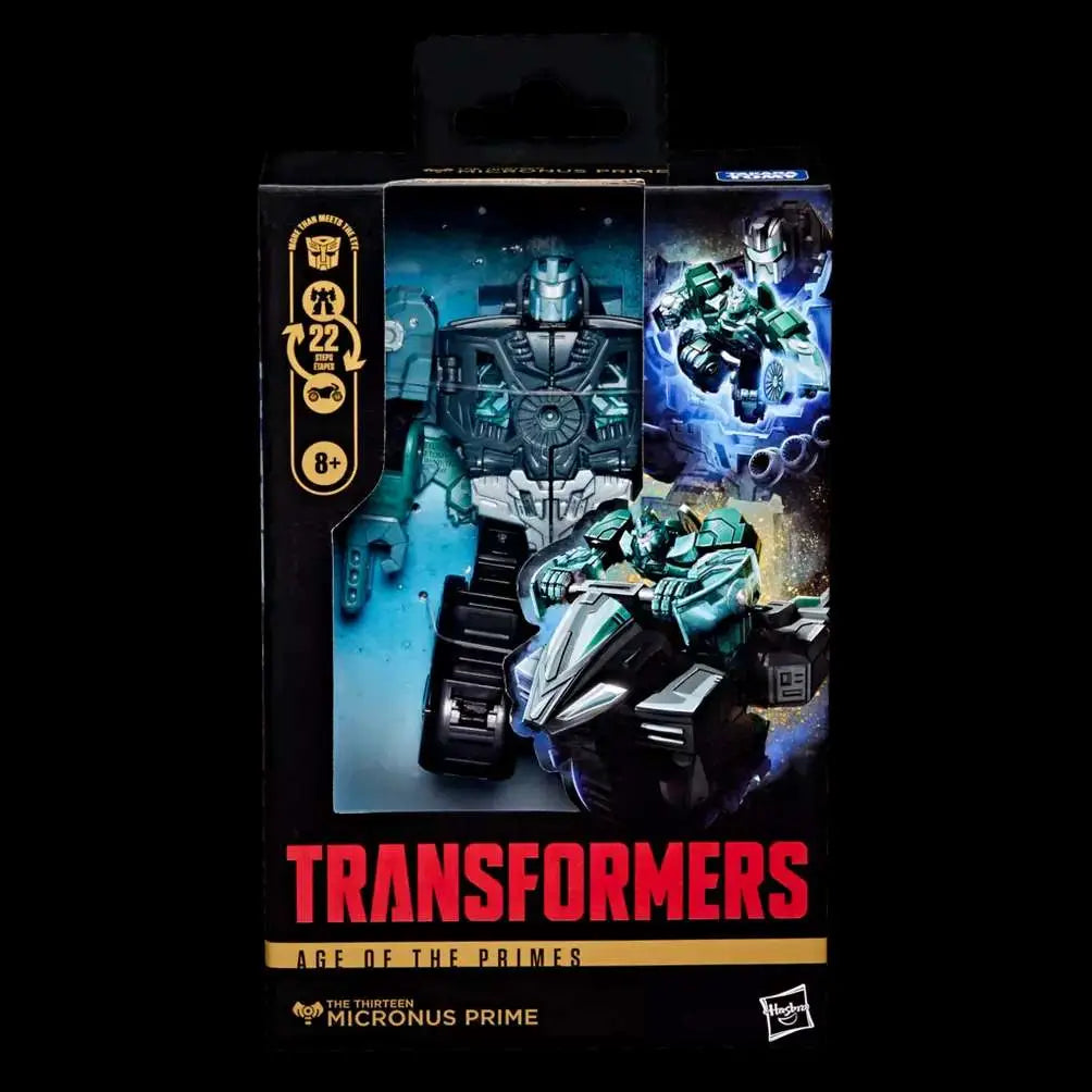 TRANSFORMERS GENERATION AGE OF THE PRIMES MICRONUS ACTION FIGURE HASBRO
