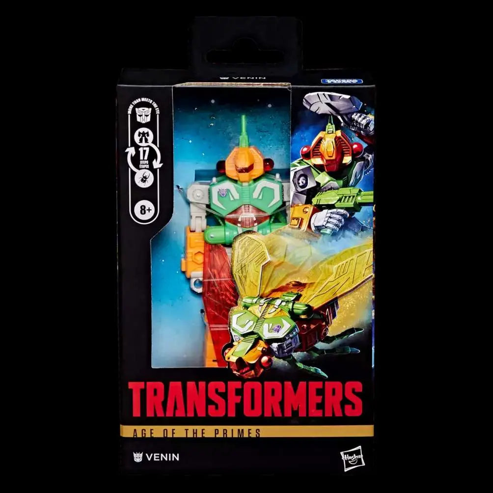 TRANSFORMERS GENERATION AGE OF THE PRIMES VENIN ACTION FIGURE HASBRO