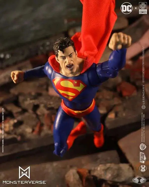 DC JUSTICE LEAGUE MONSTERVERSE SUPERMAN VS GODZILLA 2PK McFARLANE TOYS 2025