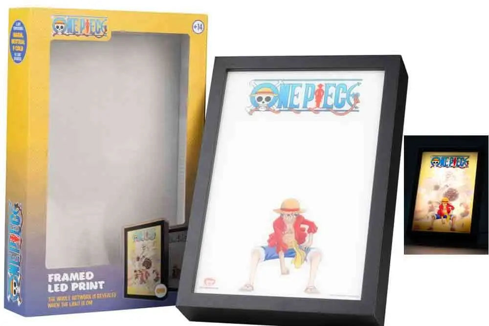 ONE PIECE BACKLIT FRAMED PRINT GRUPO ERIK