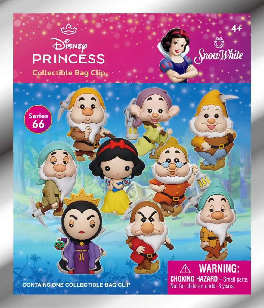SNOW WHITE CLASSIC BAG CLIP BLIND BOX DISPLAY 24 MONOGRAM