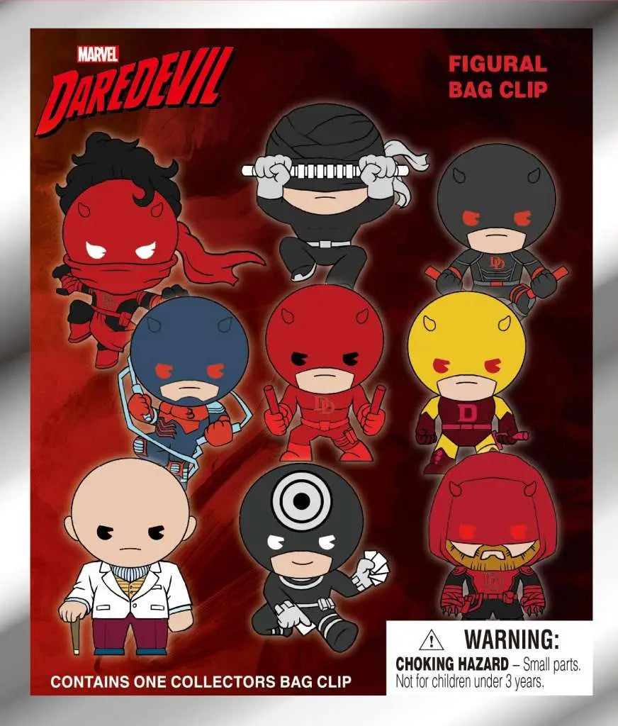 DAREDEVIL CLASSIC BAG CLIP BLIND BOX DISPLAY 24 MONOGRAM