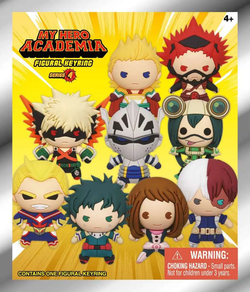 MY HERO ACADEMIA S.4 BAG CLIP BLIND BOX DISPLAY 24 MONOGRAM