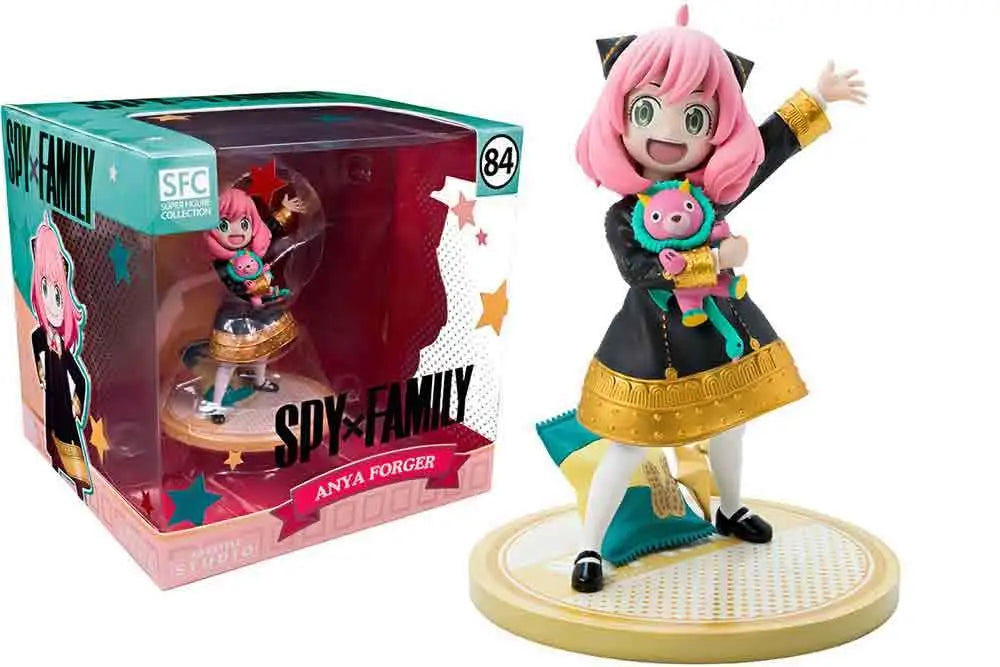 SPY X FAMILY ANYA FORGER SUPER FIGURE COLLECTION 1/10 PVC STATUE Abystyle Studio