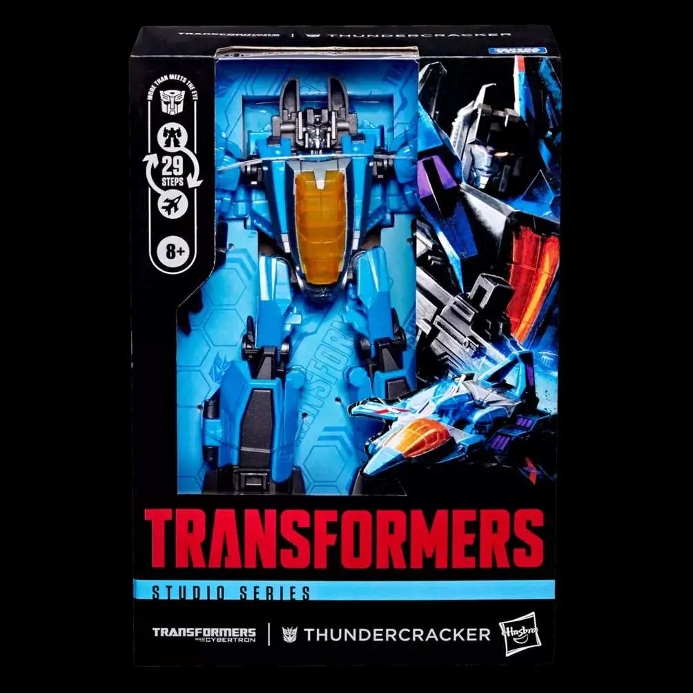 TRANSFORMERS STUDIO SERIES WAR FOR CYBERTRON THUNDERCRACKER ACTION FIGURE HASBRO
