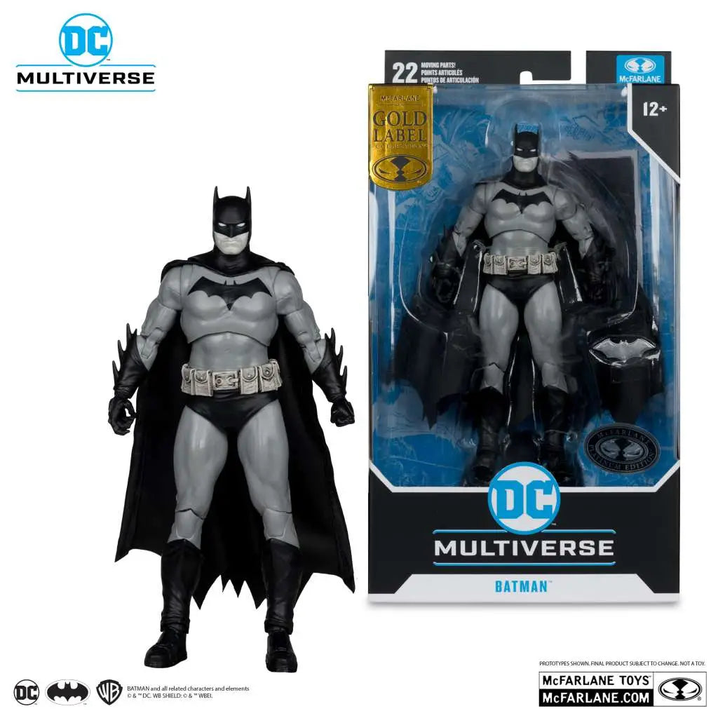 DC MULTIVERSE BATMAN YEAR ONE PT4 GOLD LABEL PLATINUM BATMAN AF McFARLANE TOYS 2025
