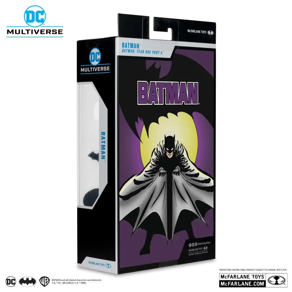 DC MULTIVERSE BATMAN YEAR ONE PT4 GOLD LABEL PLATINUM BATMAN AF McFARLANE TOYS 2025
