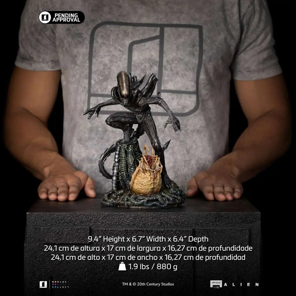 ALIEN BIG CHAP 1/10 STATUE IRON STUDIOS