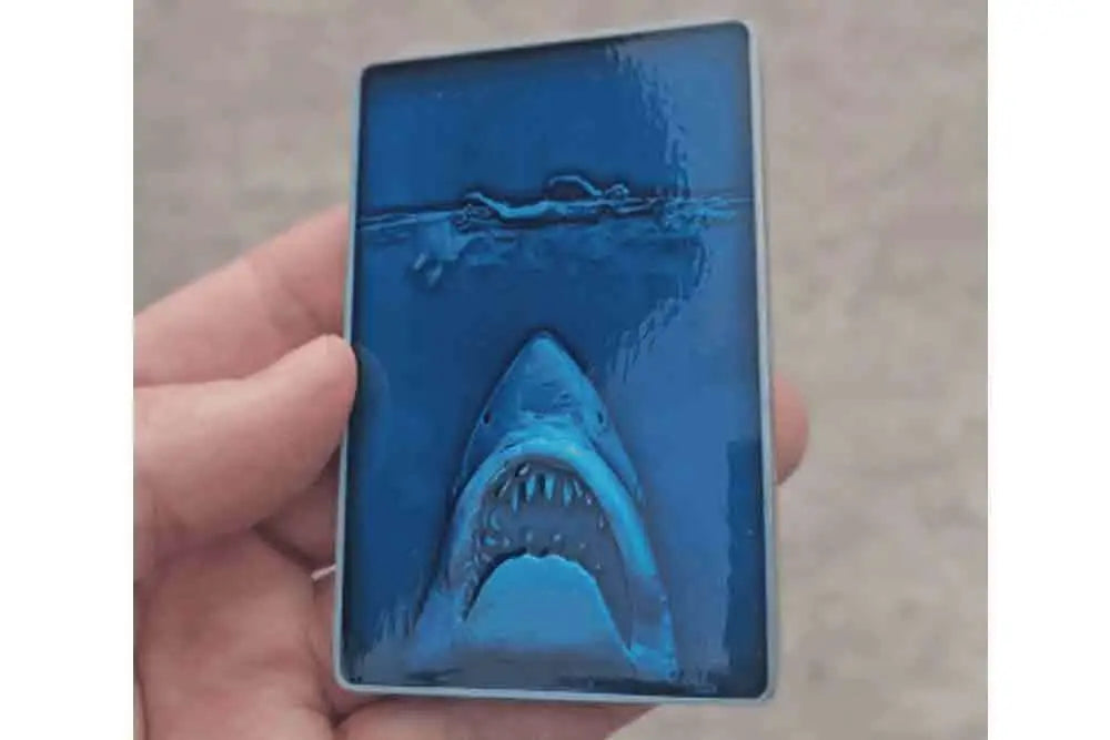 JAWS 50TH ANNIVERSARY MOVIE POSTER INGOT FANATTIK