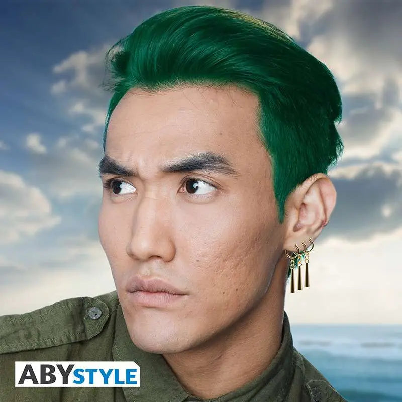ONE PIECE ZORO 3 EARRINGS REPLICA Abystyle Studio