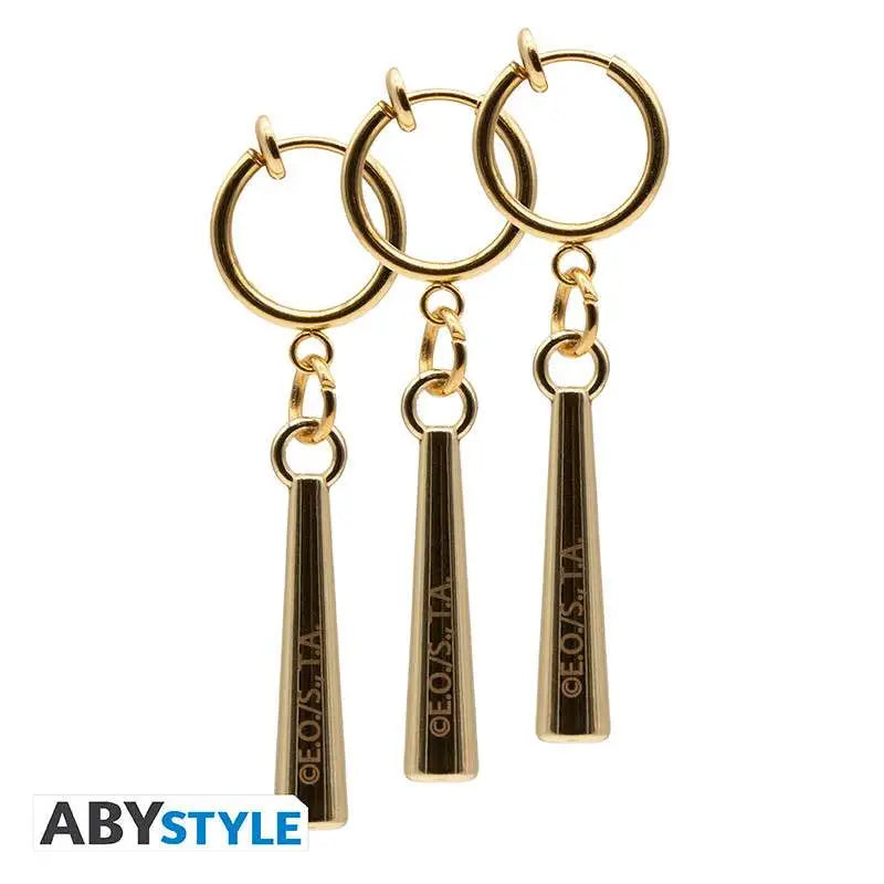 ONE PIECE ZORO 3 EARRINGS REPLICA Abystyle Studio