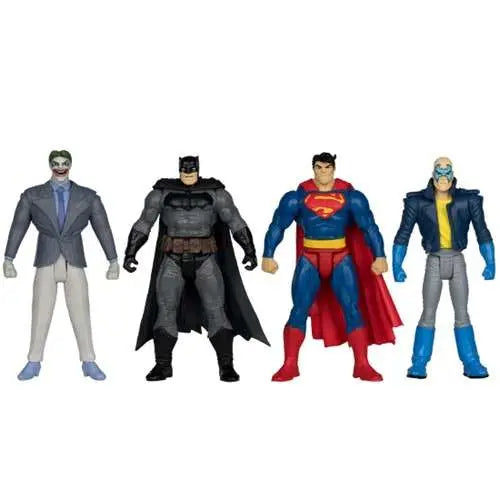 DC DIRECT DARK KNIGHT RETURNS 3INCH COMIC FIGURE 4PK McFARLANE TOYS 2025