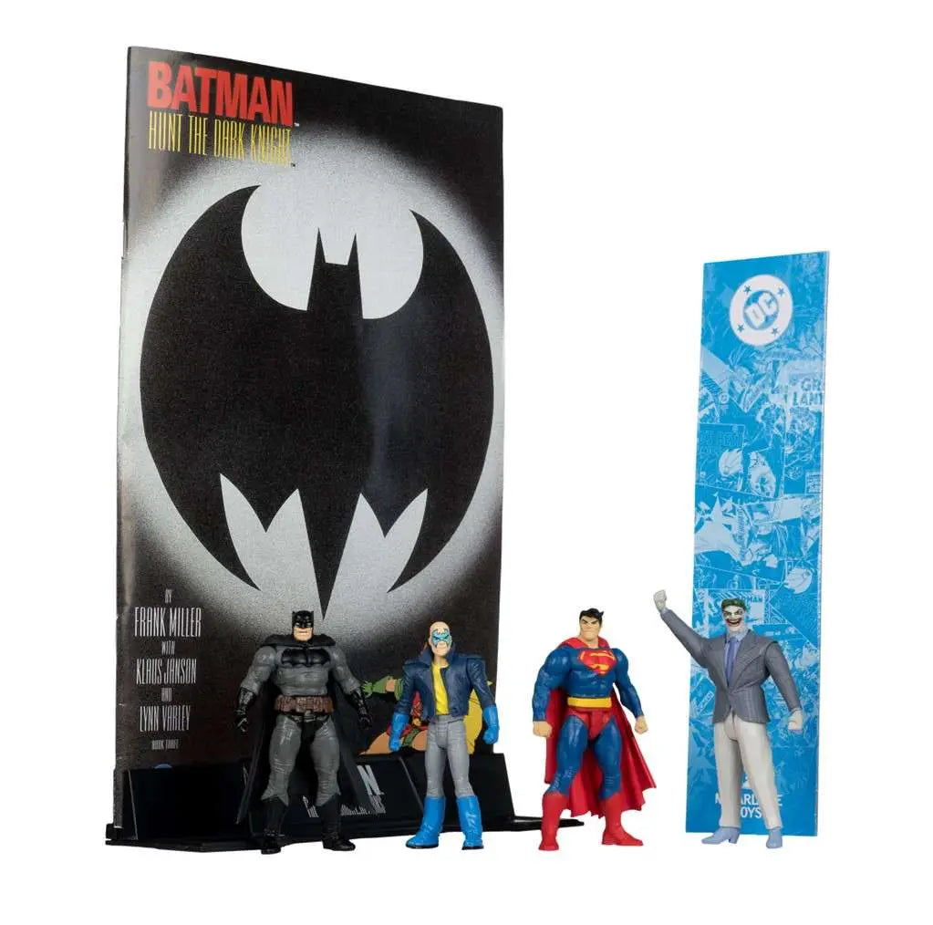DC DIRECT DARK KNIGHT RETURNS 3INCH COMIC FIGURE 4PK McFARLANE TOYS 2025