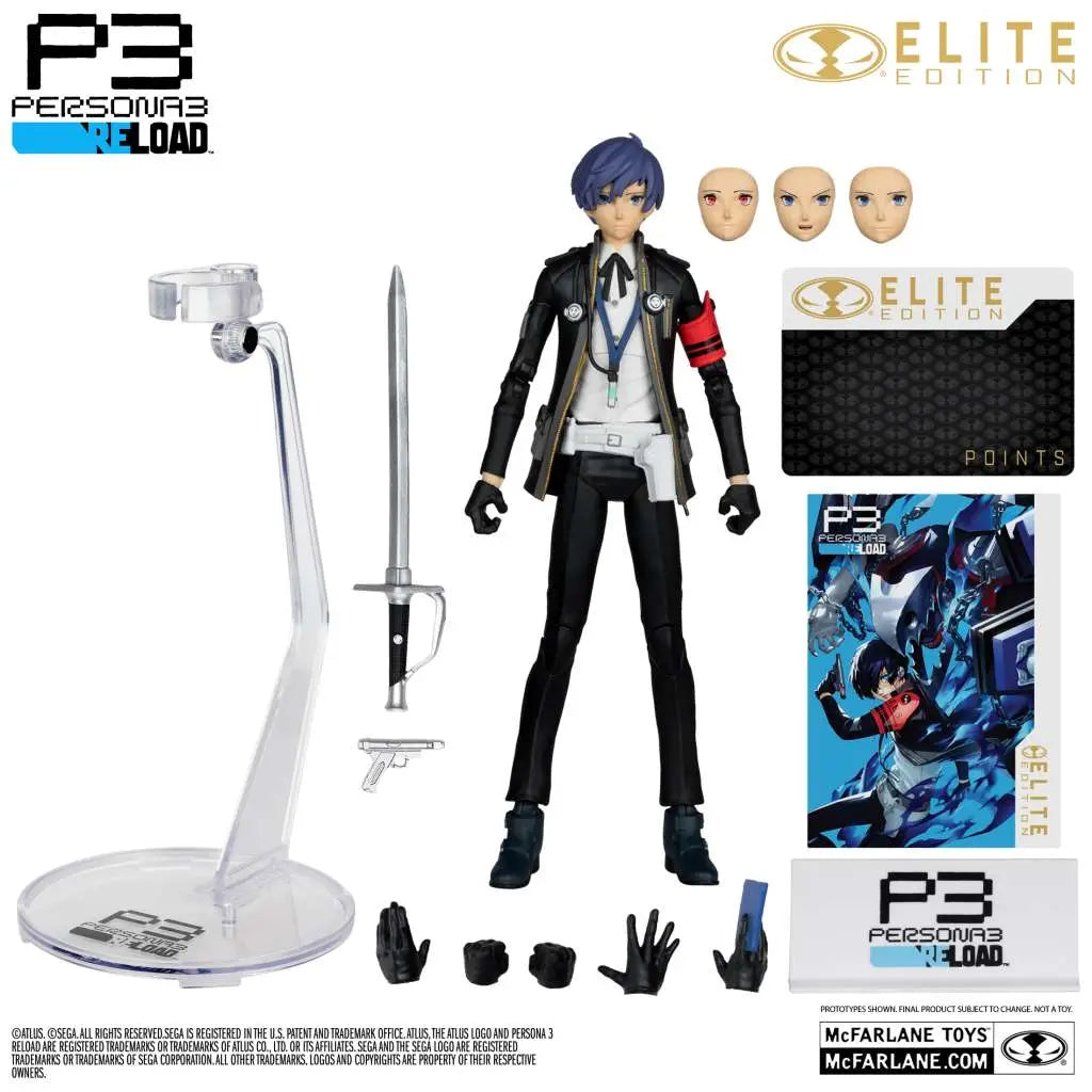 PERSONA 3 THE PROTAGONIST ELITE EDITION ACTION FIGURE McFARLANE TOYS 2025
