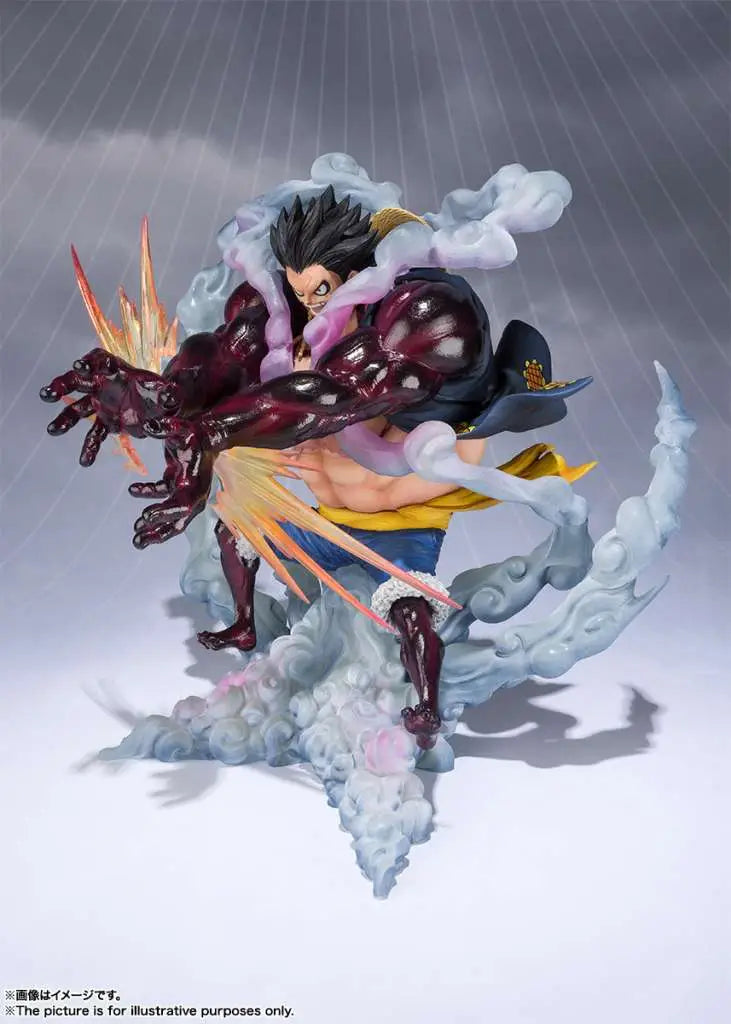 ONE PIECE LUFFY GEAR 4 LEO BAZOOKA FIGUARTSZERO REISSUE BANDAI